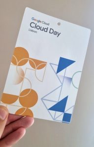 Google Cloud Day Lisboa Smart Badge